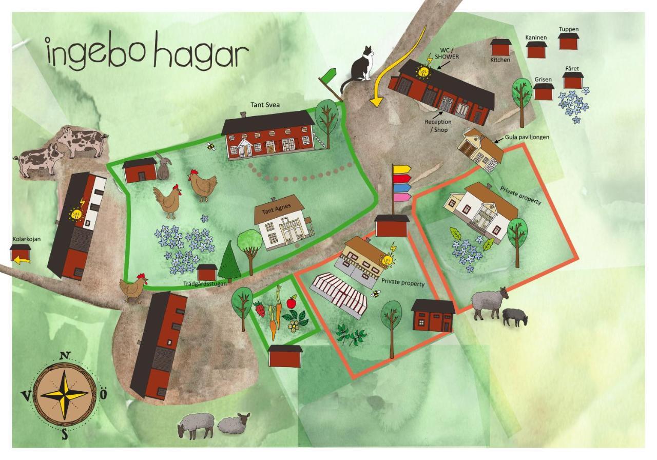 Ingebo Hagar Bondgardsboende Vimmerby Exterior foto